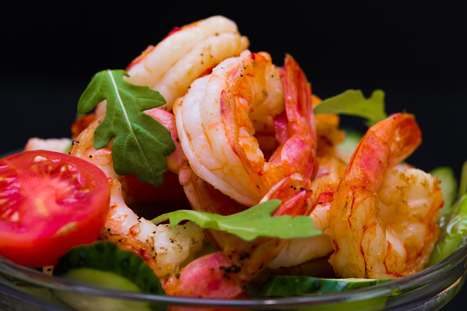 VEČERA – Salata s kozicama